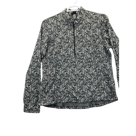 Spider Active Women’s Black And White Cozy Fleece 1/2 Zip SZ. XXL - Picture 3 of 16